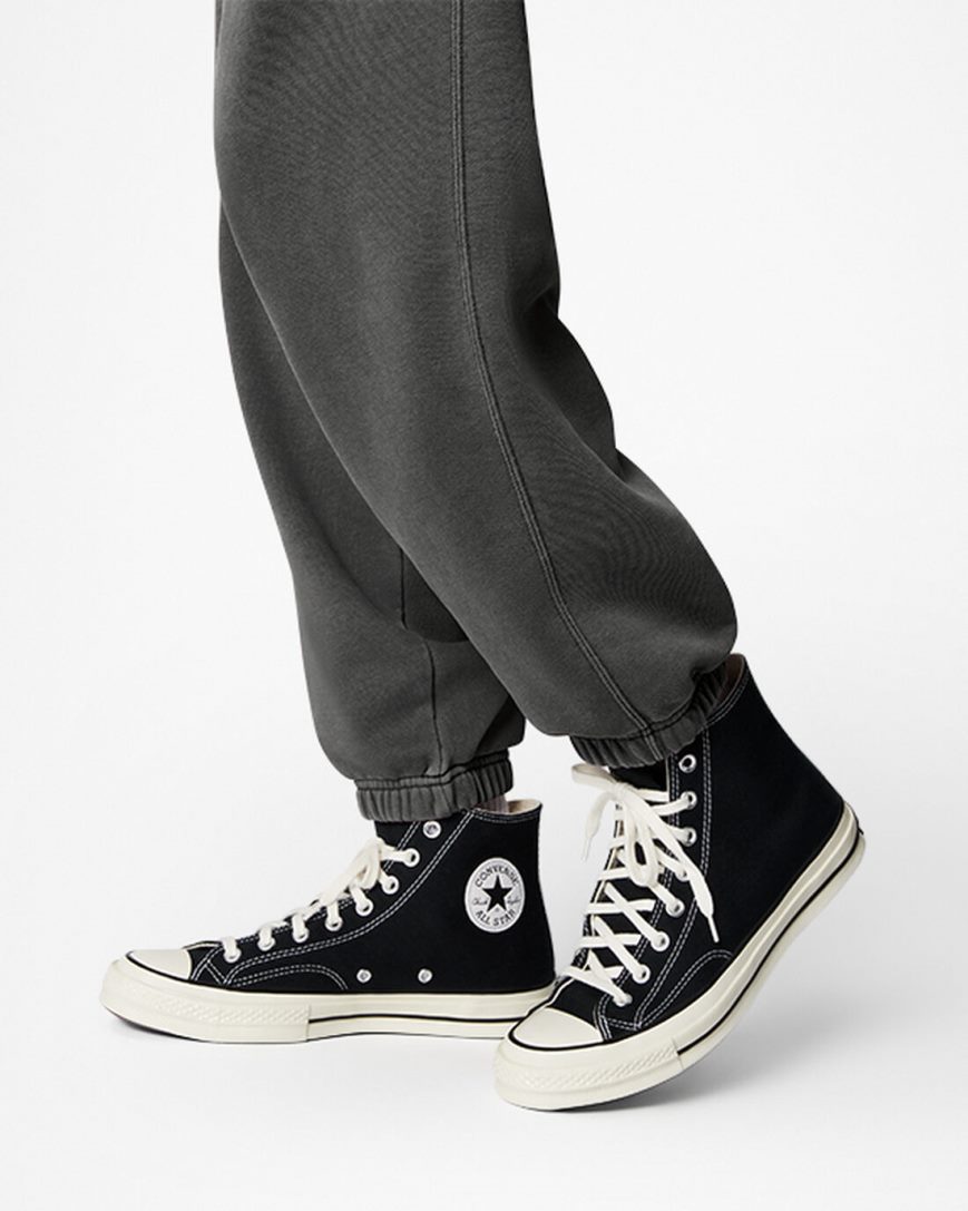 Dámské Tepláky Converse Go-To Chuck Taylor Sneaker Patch Loose Fit Černé | CZ LUAB68